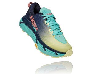 Hoka One One Mafate Speed 3 Womens Trail Running Shoes Black Iris/Cascade | AU-8234071